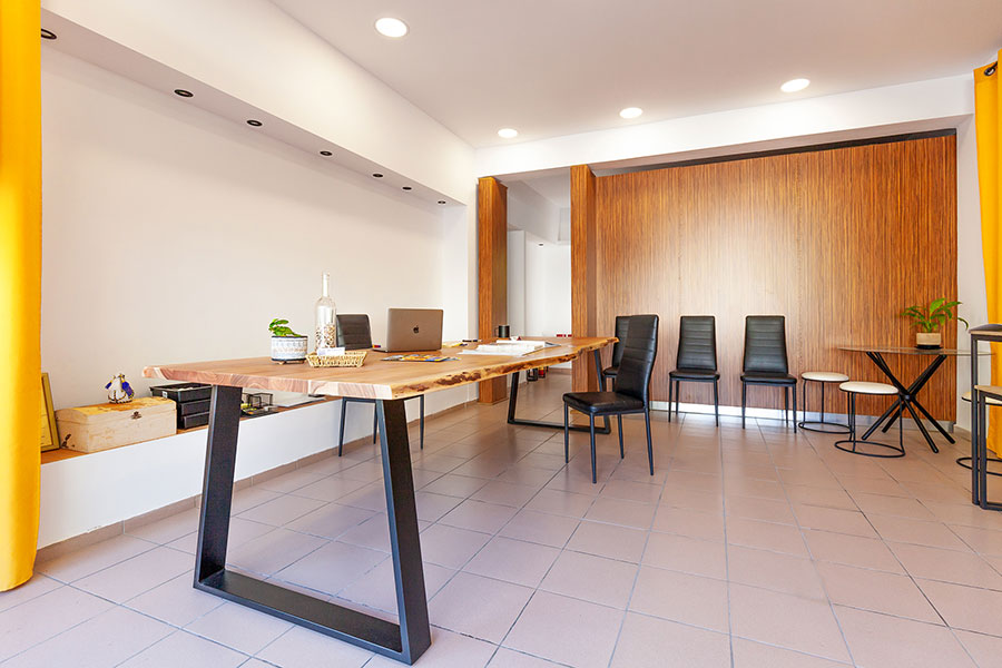 Crete.life office in Agia Pelagia, Crete