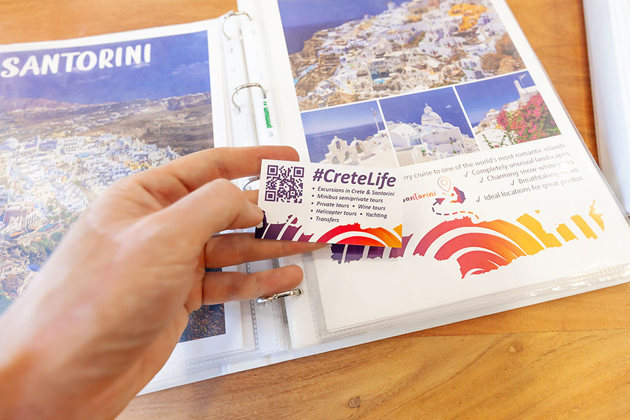 Crete.life office in Agia Pelagia, Crete